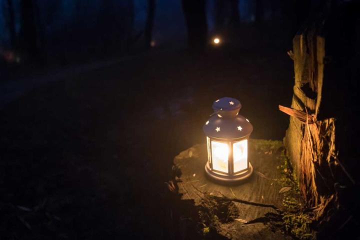 Lichtjeswandeling Appelscha Just4Fun